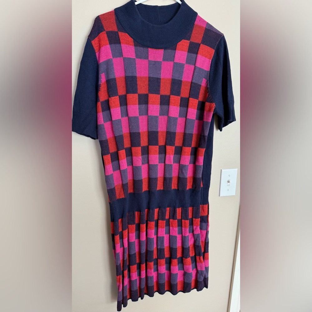 JOE FRESH Striped Multi Color Sweater Dress. Sz XL